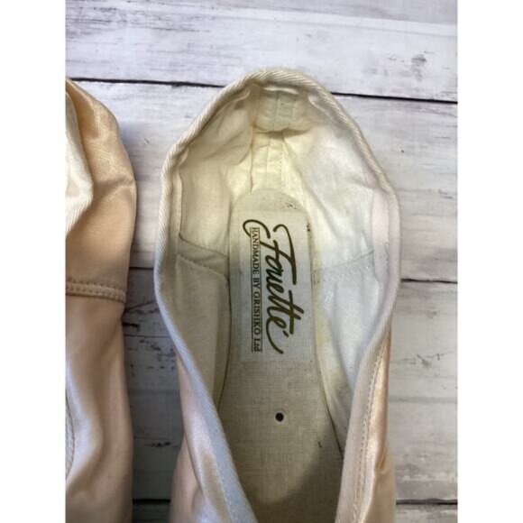 Country Club Chic Grishko Fouette Pointe Ballet Shoe Size 4XX Pink - Picture 2 of 5